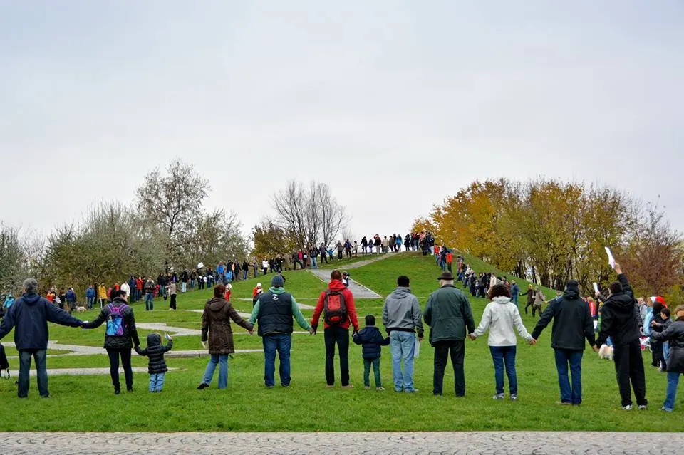 Cetățeni în Parcul IOR